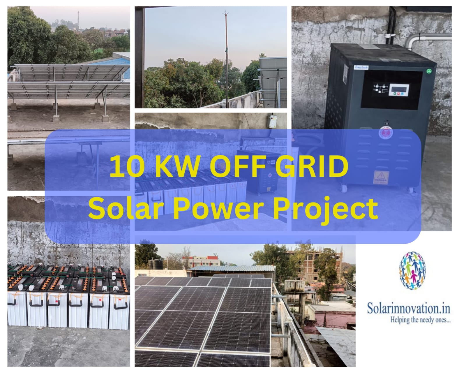 10 KW Solar PLANT, NO Electricity Bills | Solarinnovation.in